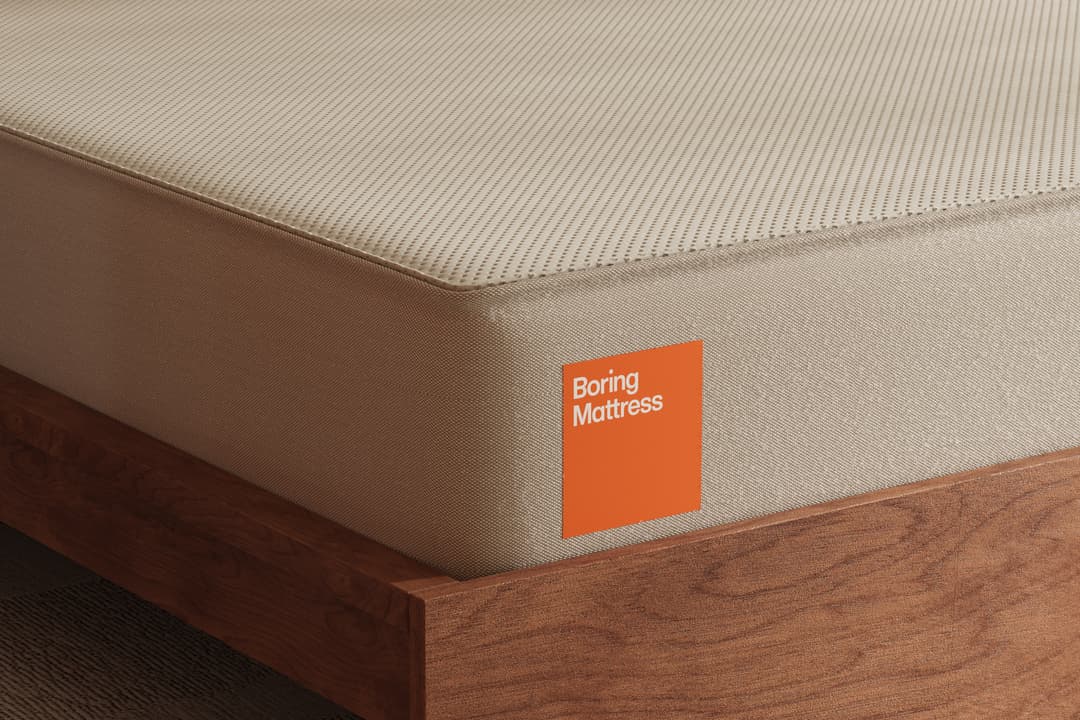 Promotional image for Boring Mattress Co.