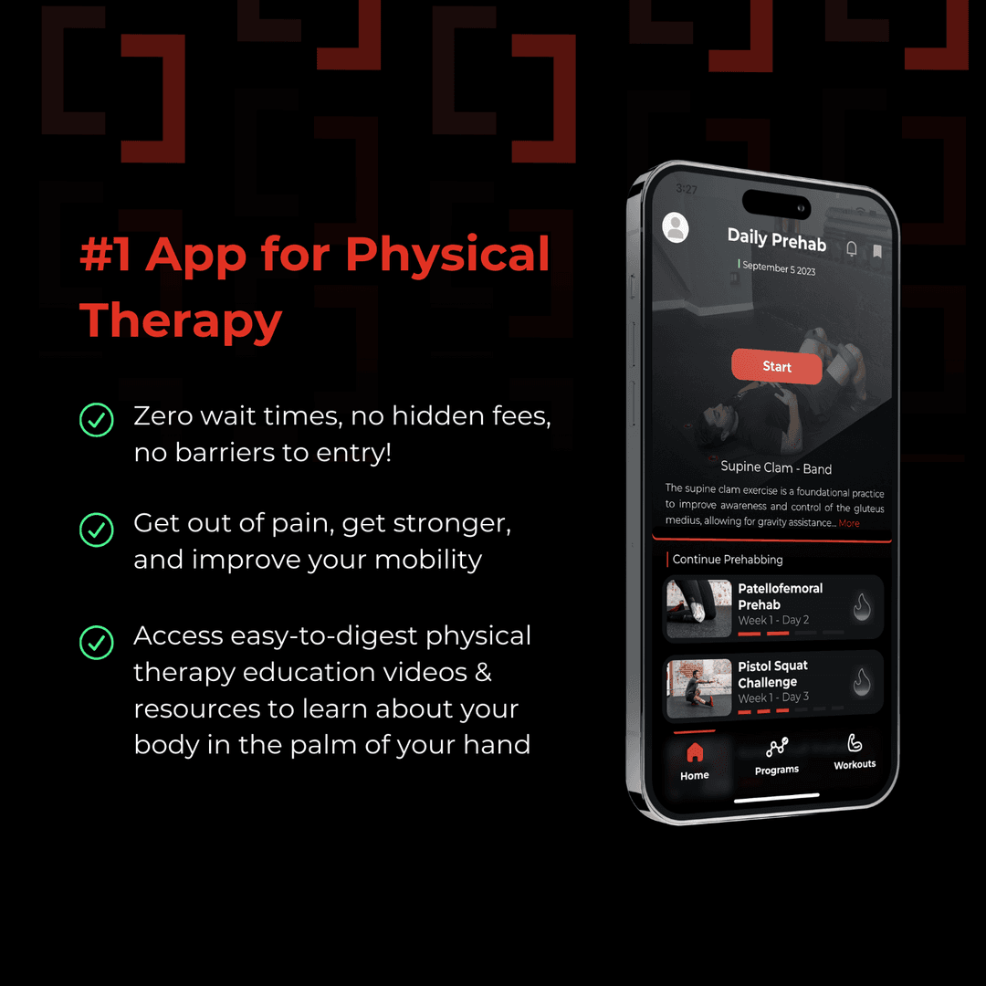 Promotional image for Prehab App