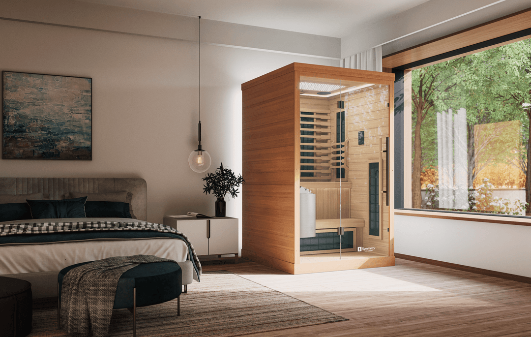 Promotional image for Symmetry Sauna