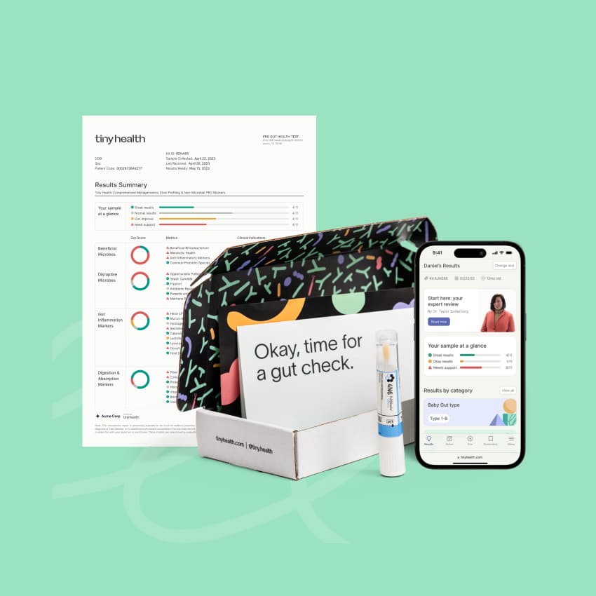 Promotional image for Tiny Health