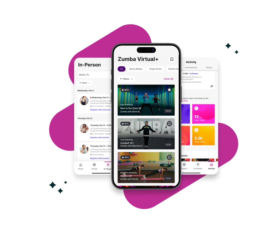 Promotional image for Zumba® App