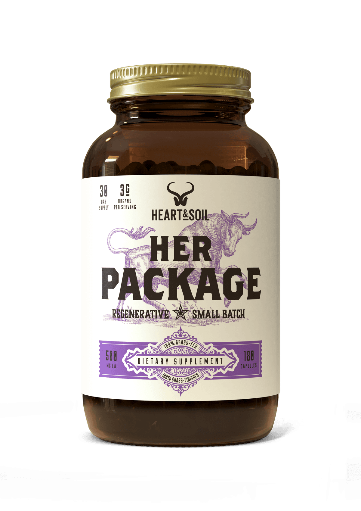 Heart & Soil Supplements Her Package - HSA/FSA Eligible | Truemed