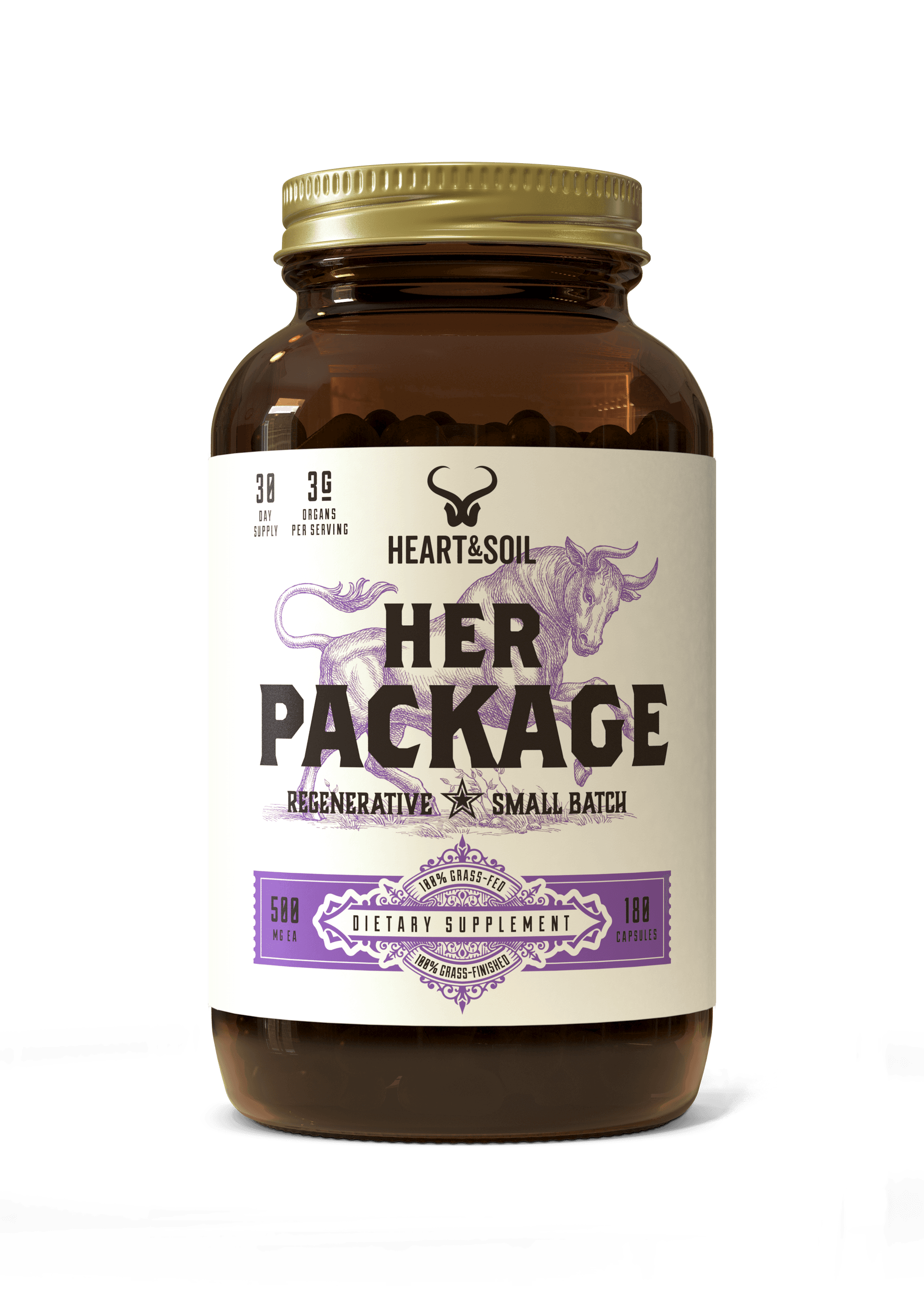 Heart & Soil Supplements Her Package HSA/FSA Eligible Truemed