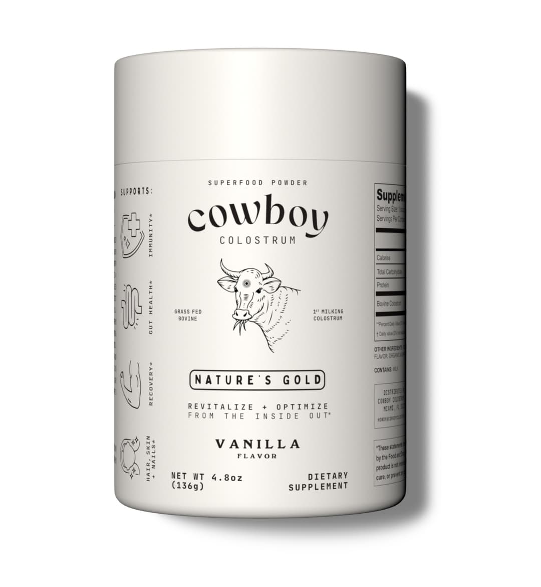 Promotional image for Cowboy Colostrum
