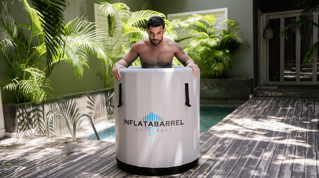 Promotional image for Inflatabarrel Ice Barrels