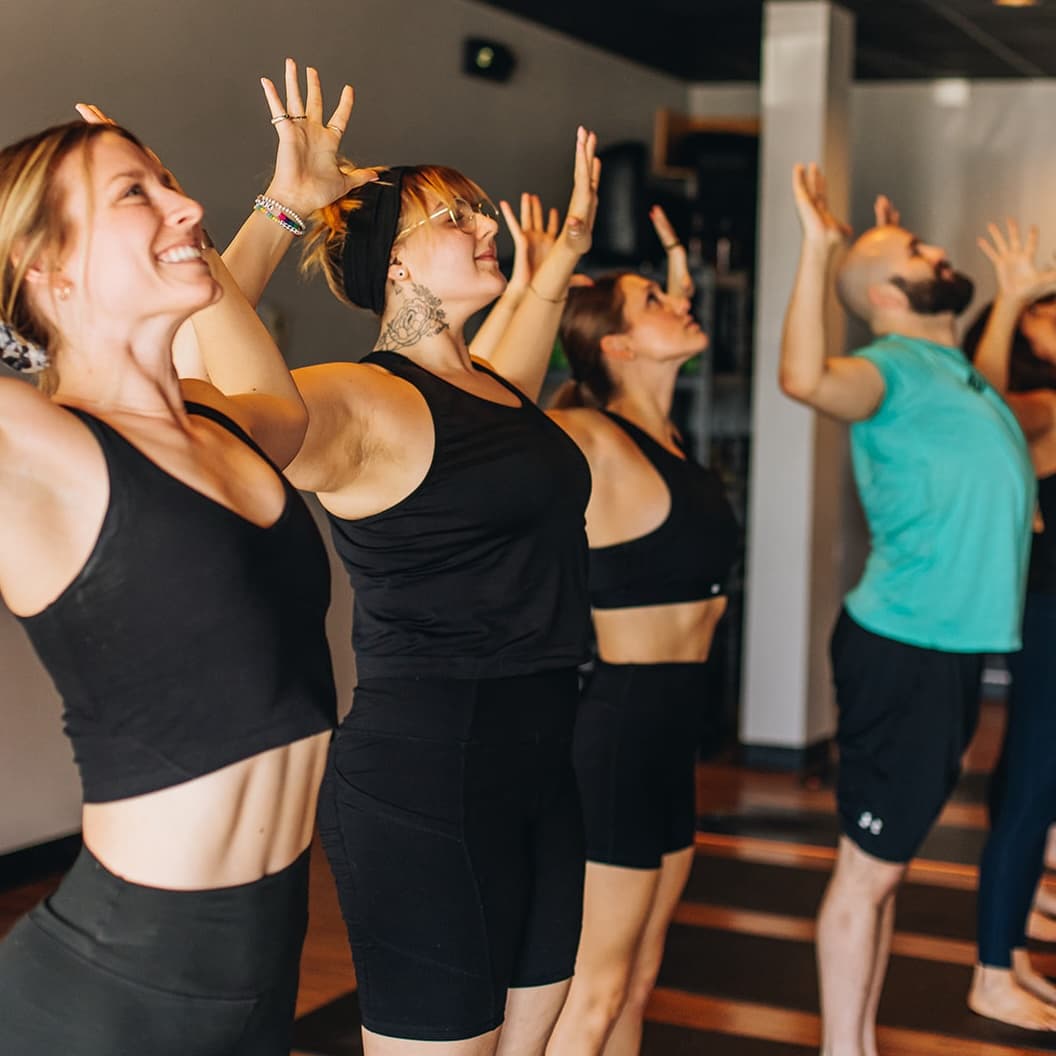 Promotional image for Power Life Yoga Barre Fitness