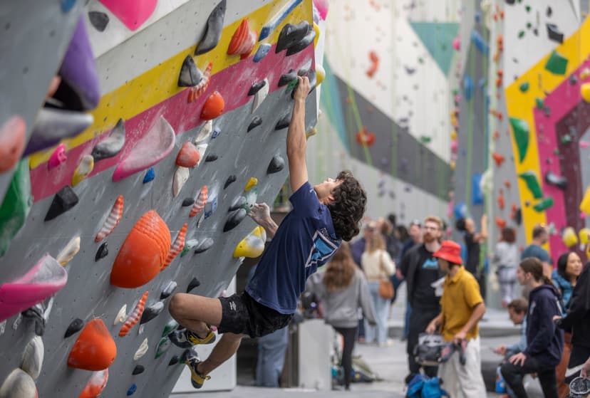 Promotional image for Touchstone Climbing Company