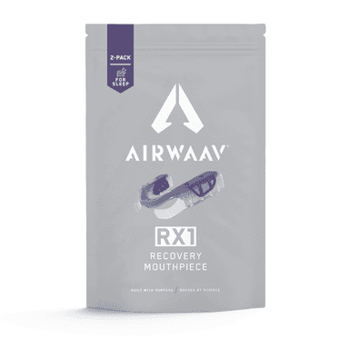 Product image for AIRWAAV RX1 Recovery Mouthpiece for Sleep (2-Pack)