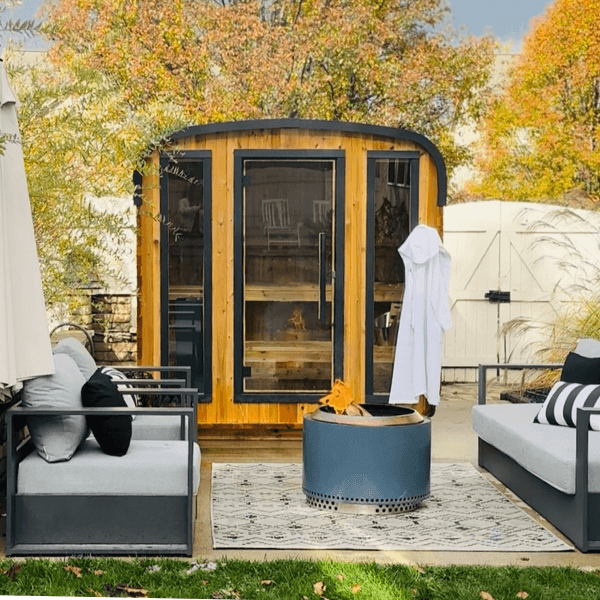 Almost Heaven Saunas – BlackWater 4 Person Cube Sauna - view 4