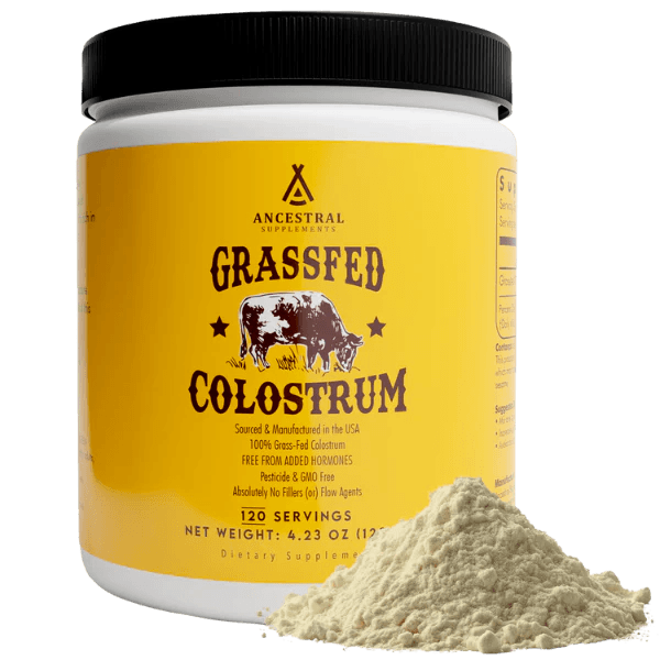 Grass Fed Beef Colostrum Jar - view 1