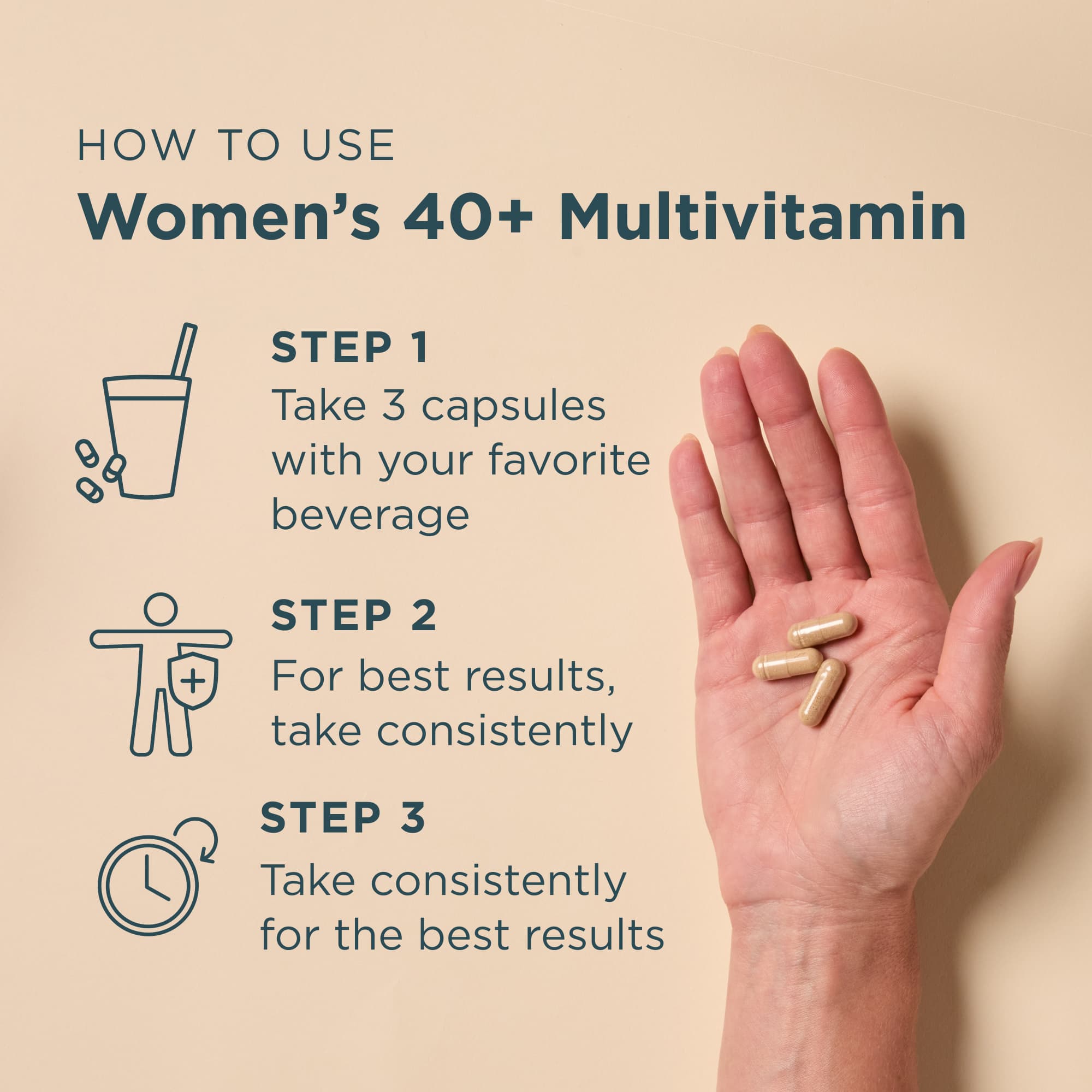 Ancient Multivitamin Women's 40+ Capsules - view 5