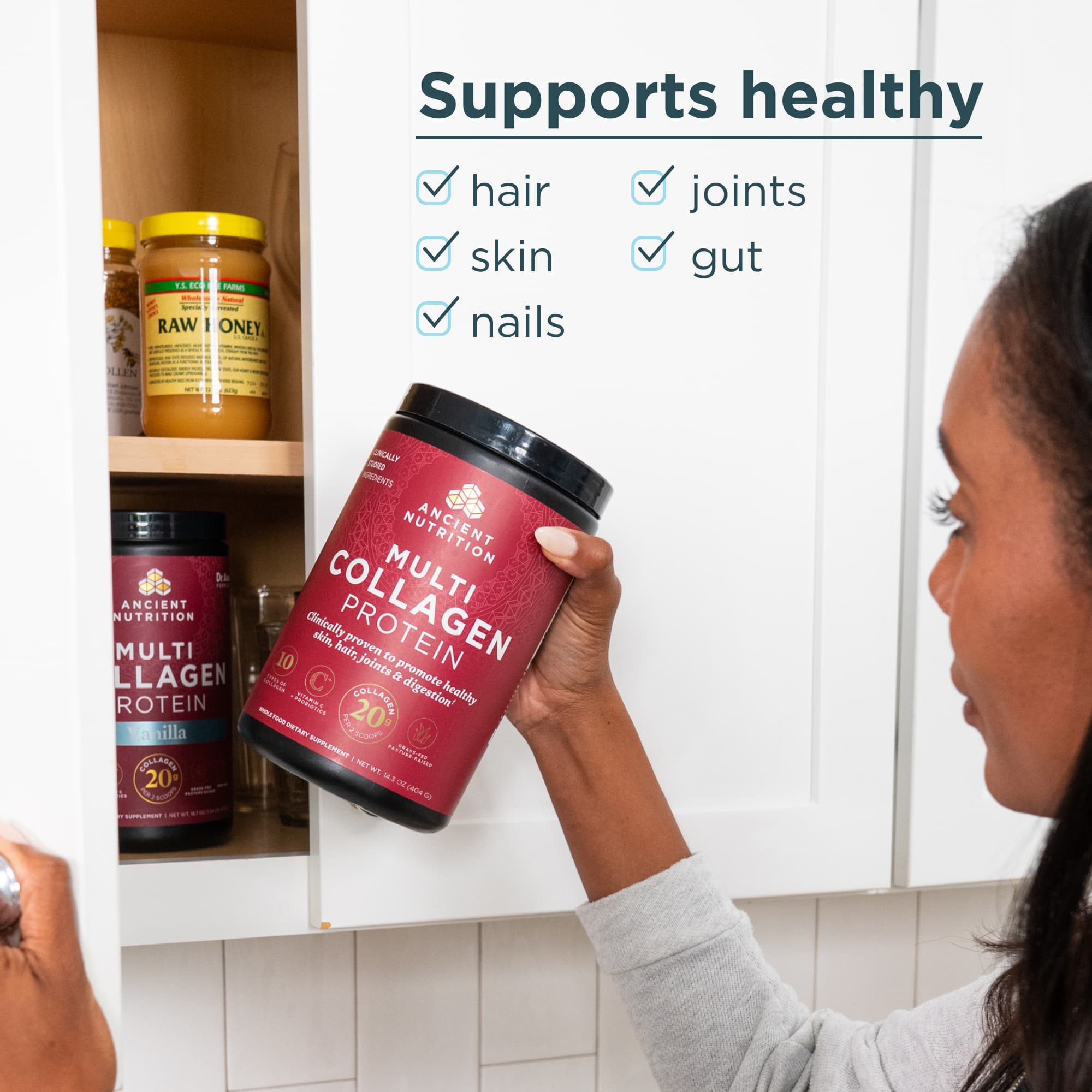 Multi Collagen Protein Powder Unflavored (45 servings) - view 3