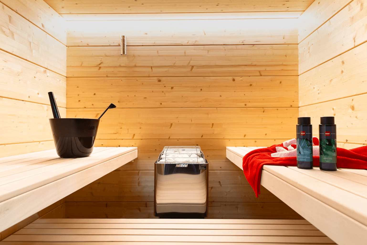 Harvia Kip Sauna Heater Stainless Steel With Rocks and WiFi Control - view 2