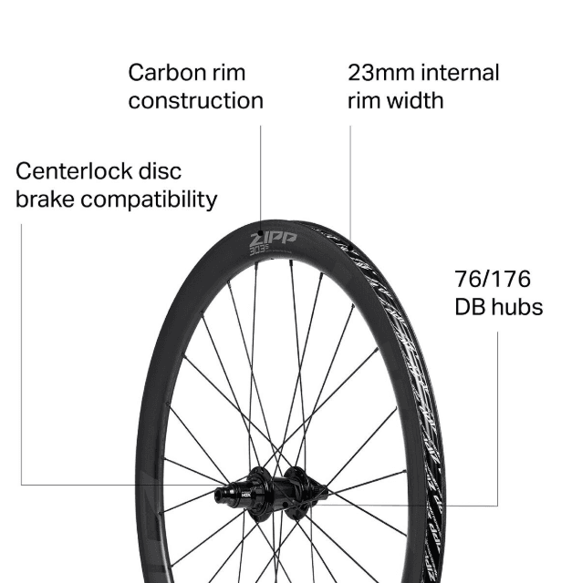 303 S Carbon Disc Brake Wheel - Tubeless - view 2