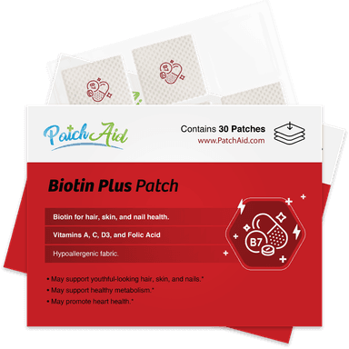 Product image for Biotin Plus Vitamin Patch for Hair, Skin, and Nails