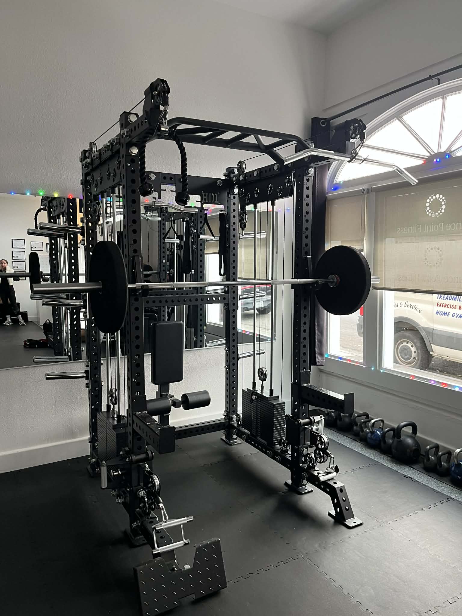 Blazzed HD1 Squat Rack Functional Trainer All In One Home Gym - view 5