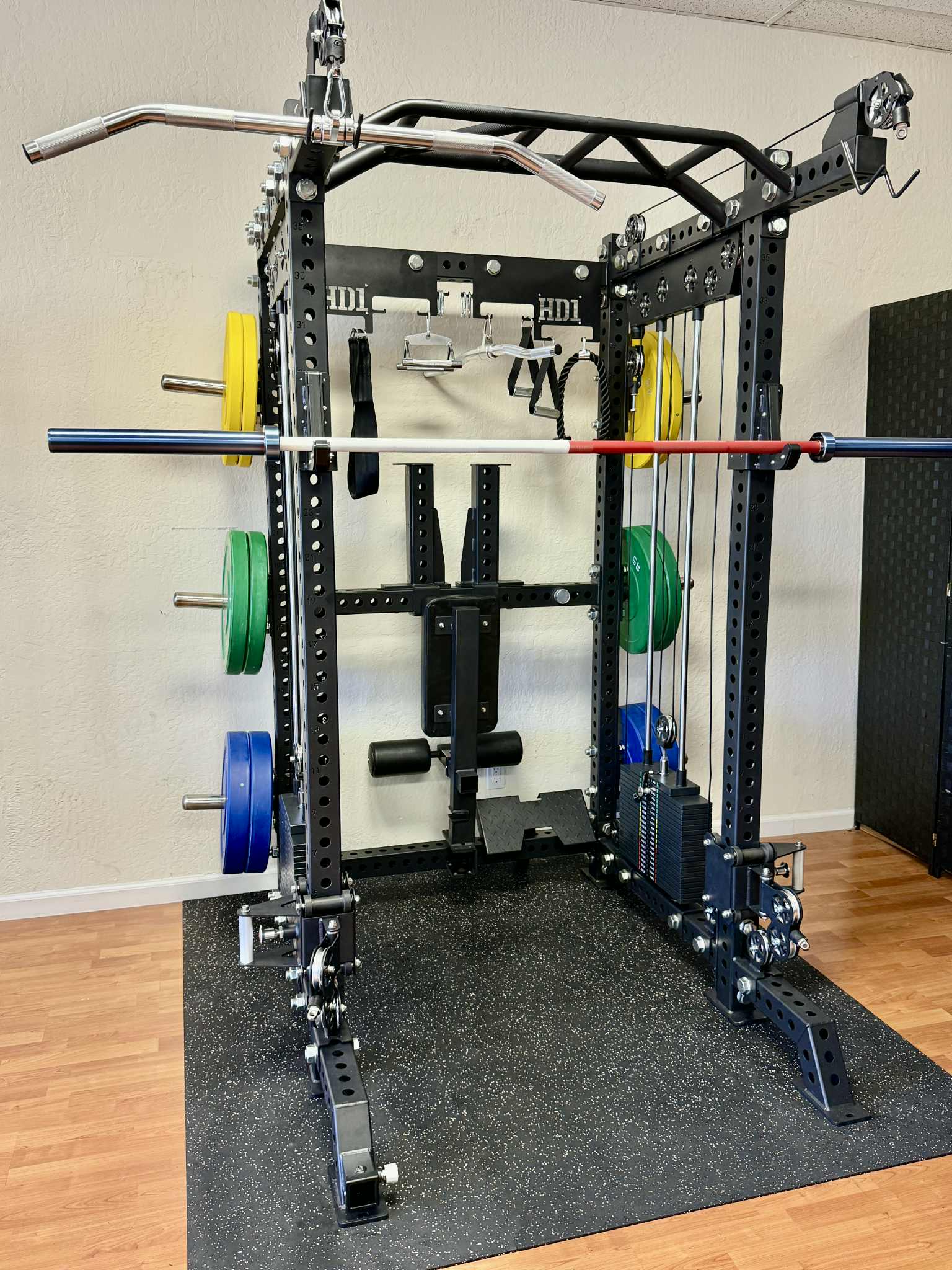 Blazzed HD1 Squat Rack Functional Trainer All In One Home Gym - view 2