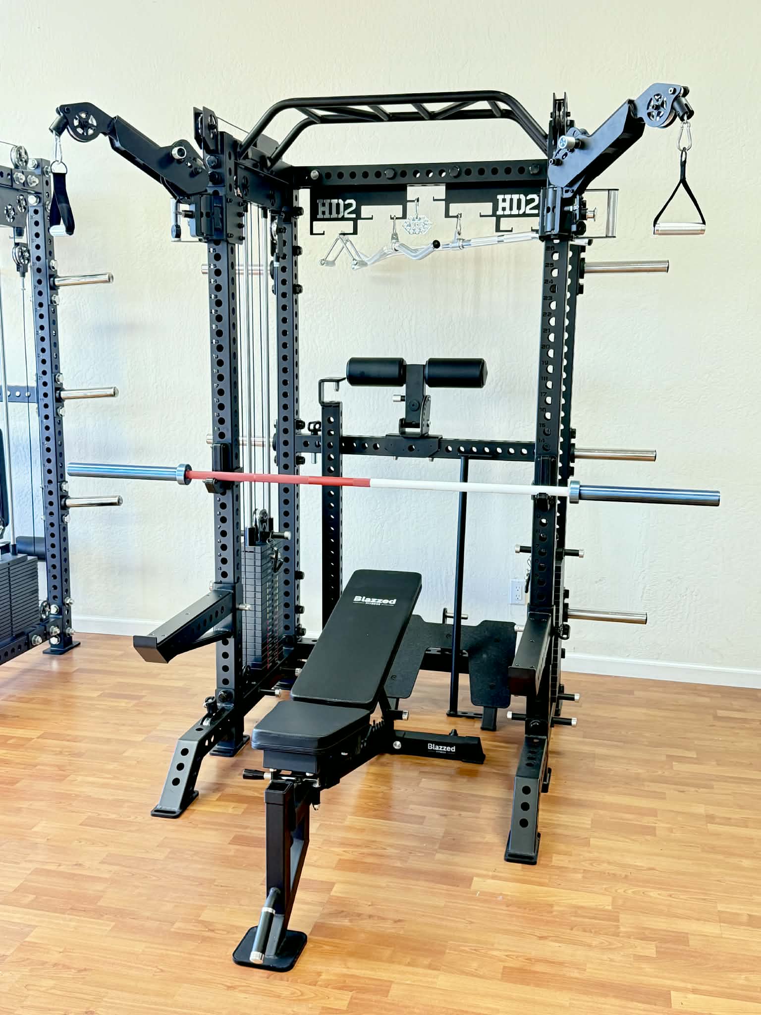 Blazzed HD2 Squat Rack Functional Trainer All In One Home Gym - view 5