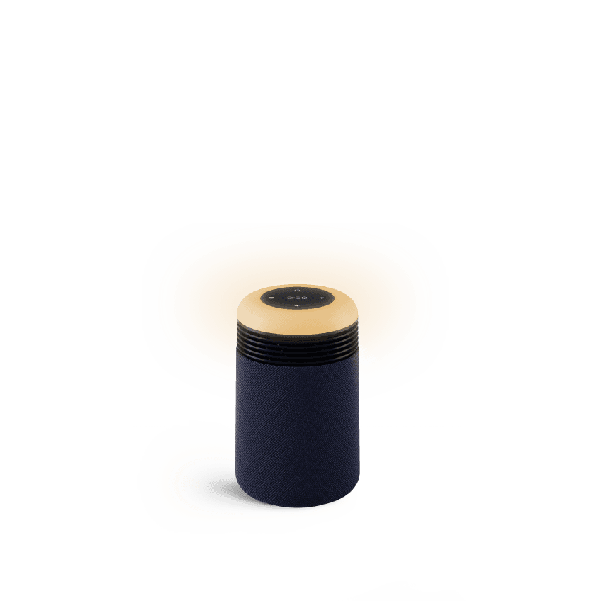 Mini Restful™ Sunrise Clock Air Purifier - view 1