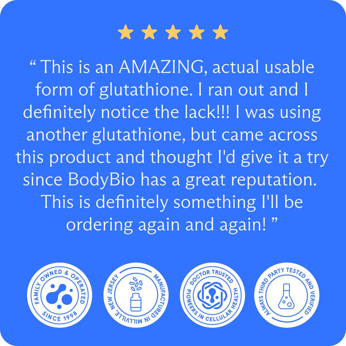 Liposomal Glutathione - view 3