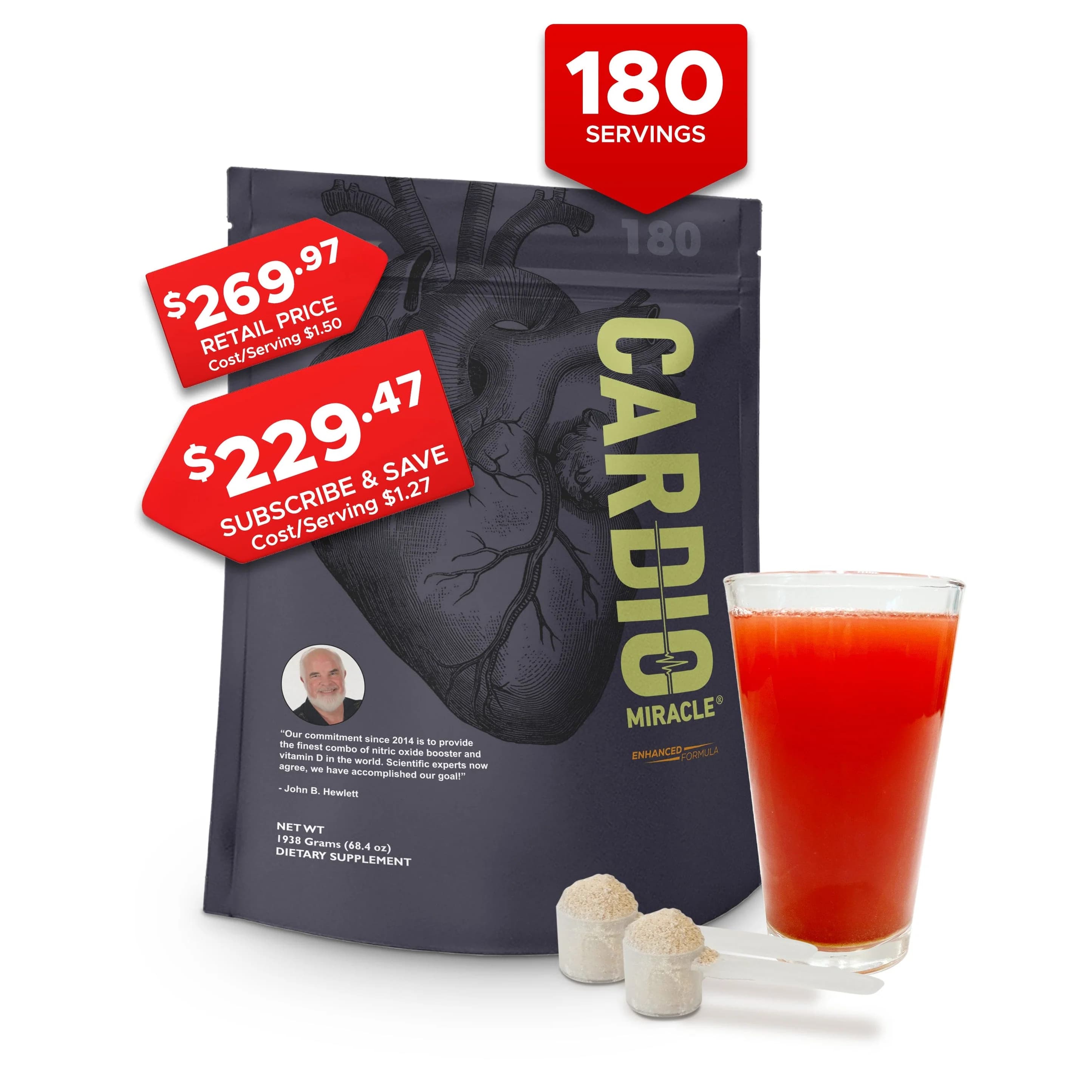 Cardio Miracle, 180-Serving Pouch - view 1