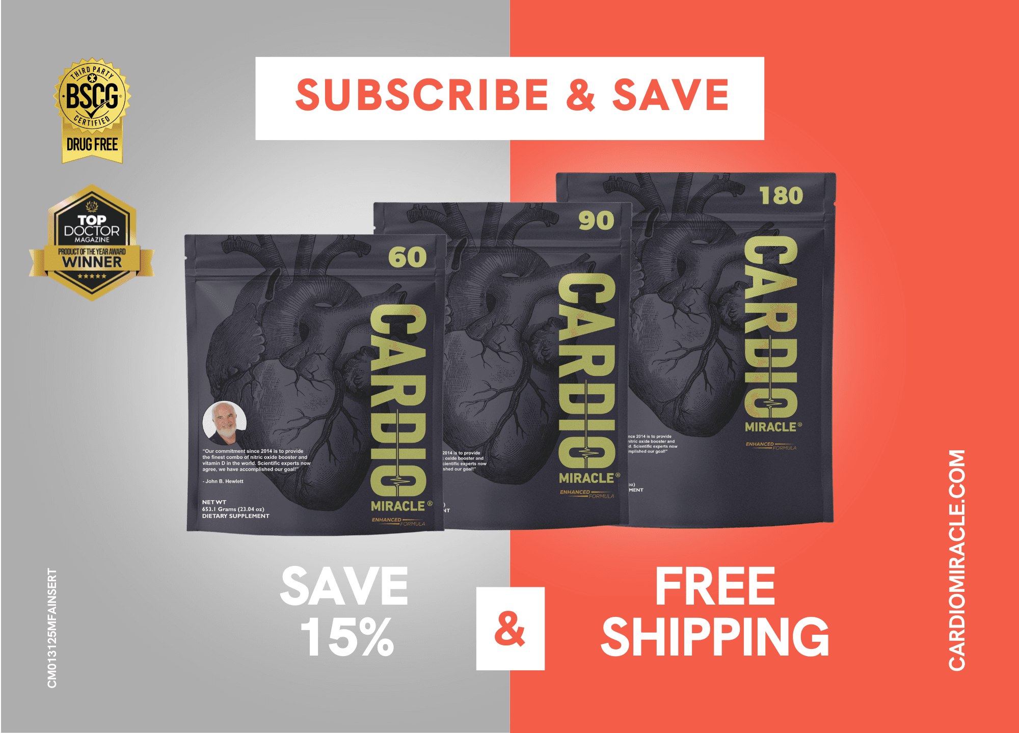 Cardio Miracle, 180-Serving Pouch - view 2