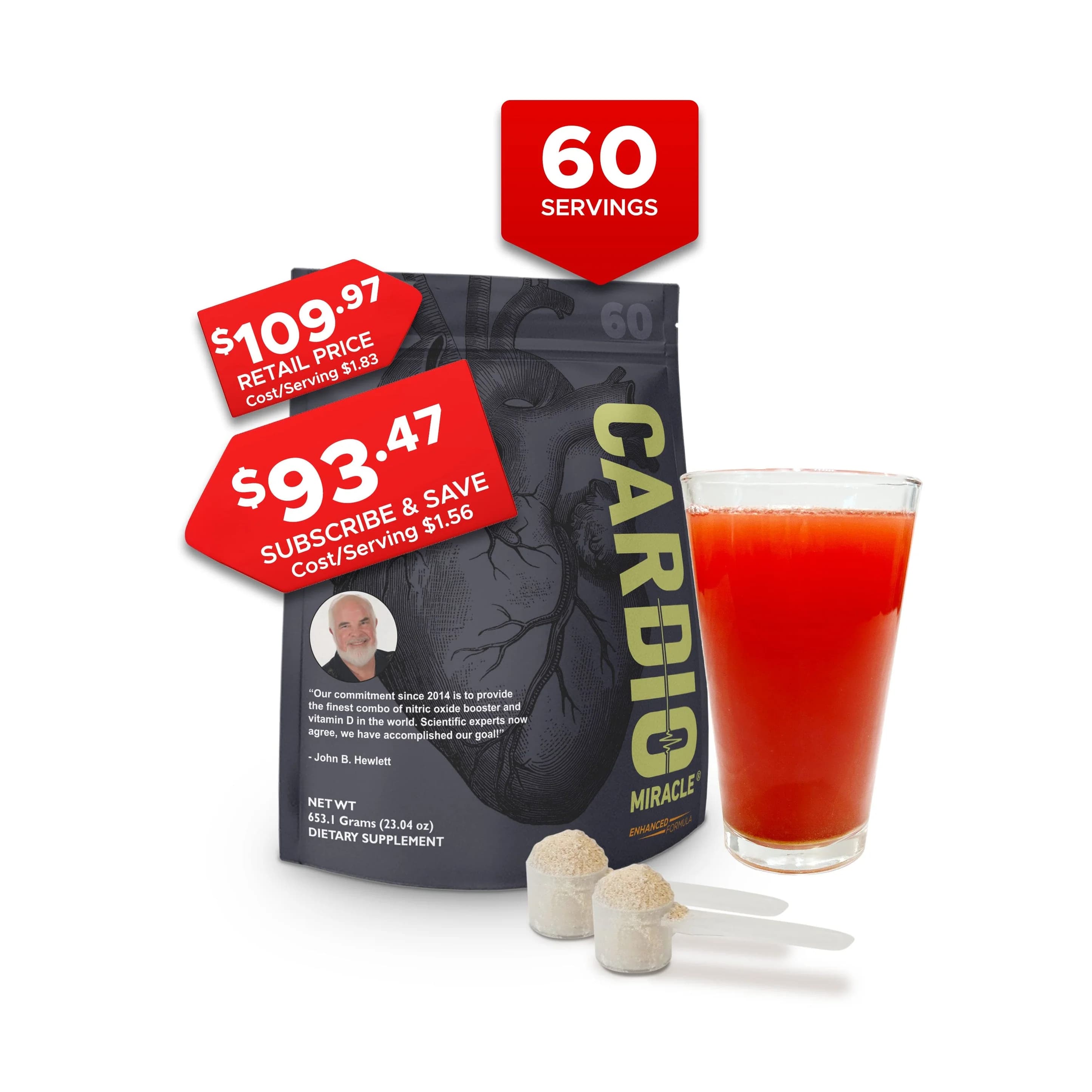 Cardio Miracle, 60-Serving Pouch - view 1