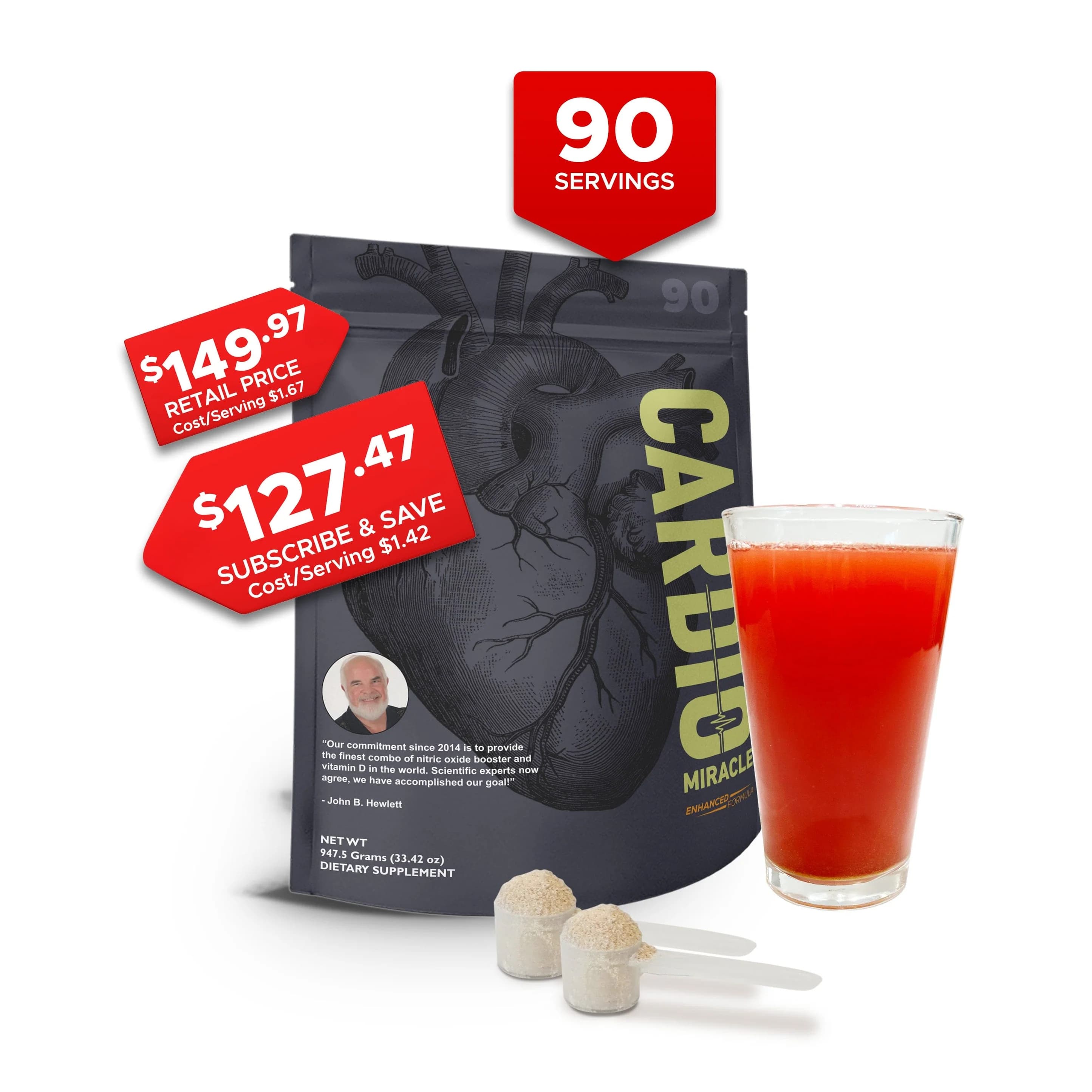 Cardio Miracle, 90-Serving Pouch - view 1