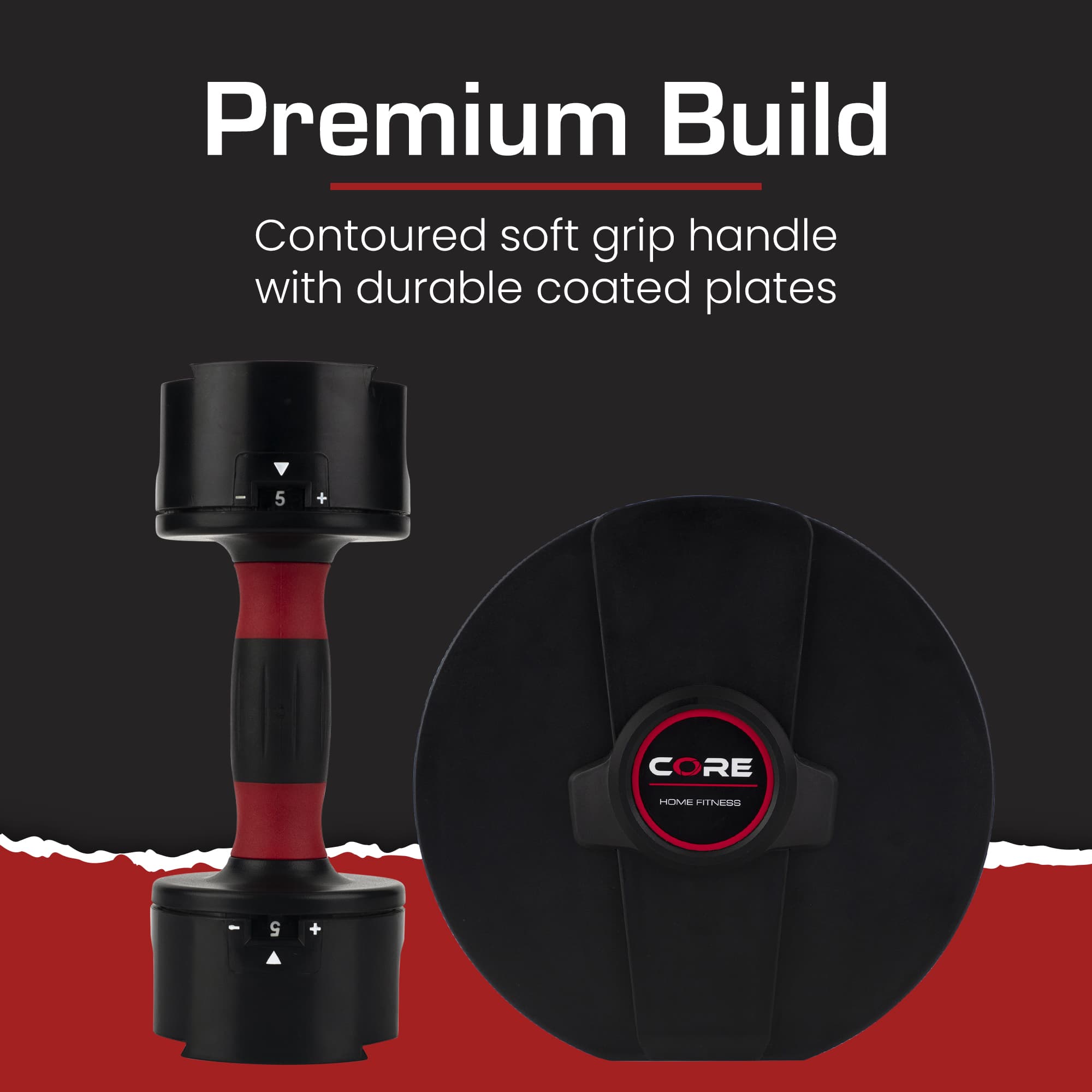 Core Home Fitness Adjustable Dumbbells - view 5