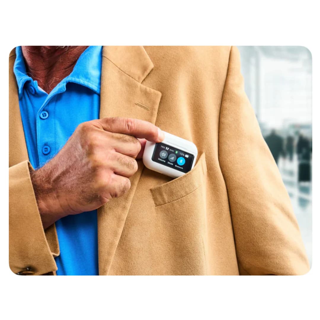 Audien Hearing Atom X Hearing Aids with Digital Case Control - view 5