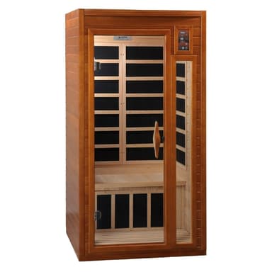 Product image for Dynamic Saunas Barcelona 1-2 Person Low EMF Far Infrared Sauna