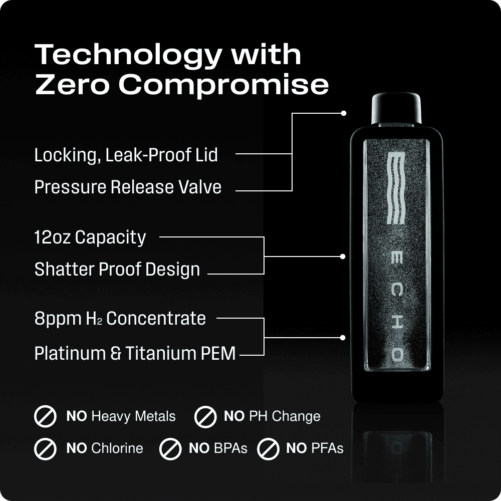 ECHO Flask Hydrogen Water Bottle - view 4