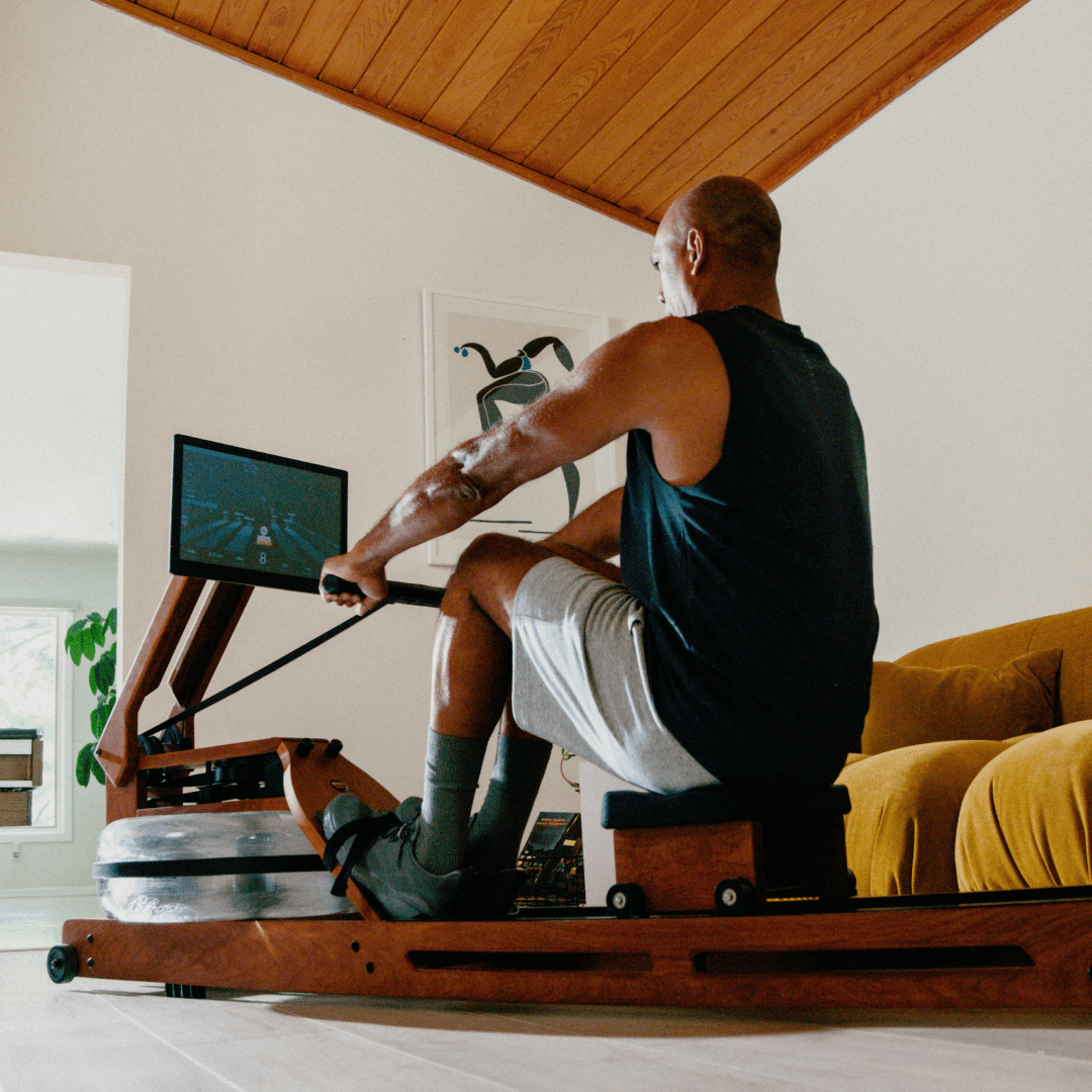 The Ergatta Rower - view 5