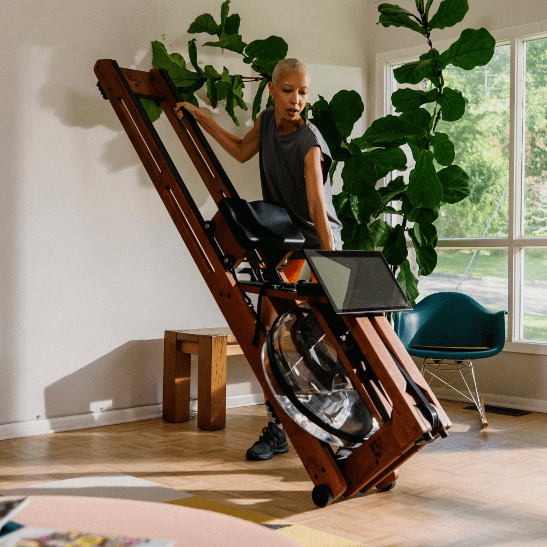 The Ergatta Rower - view 3