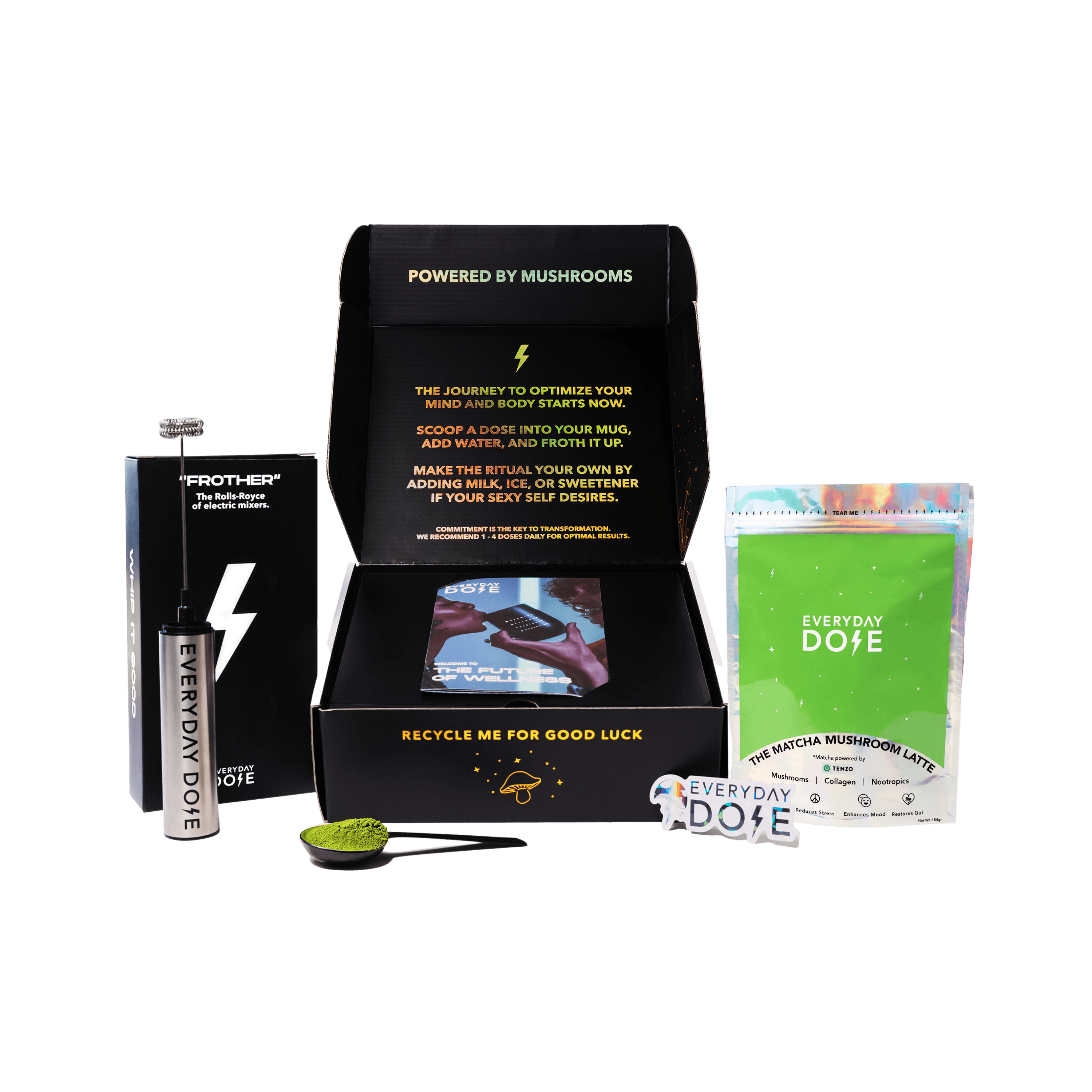 30 Servings of Mushroom Matcha + FREE Starter Kit - view 1