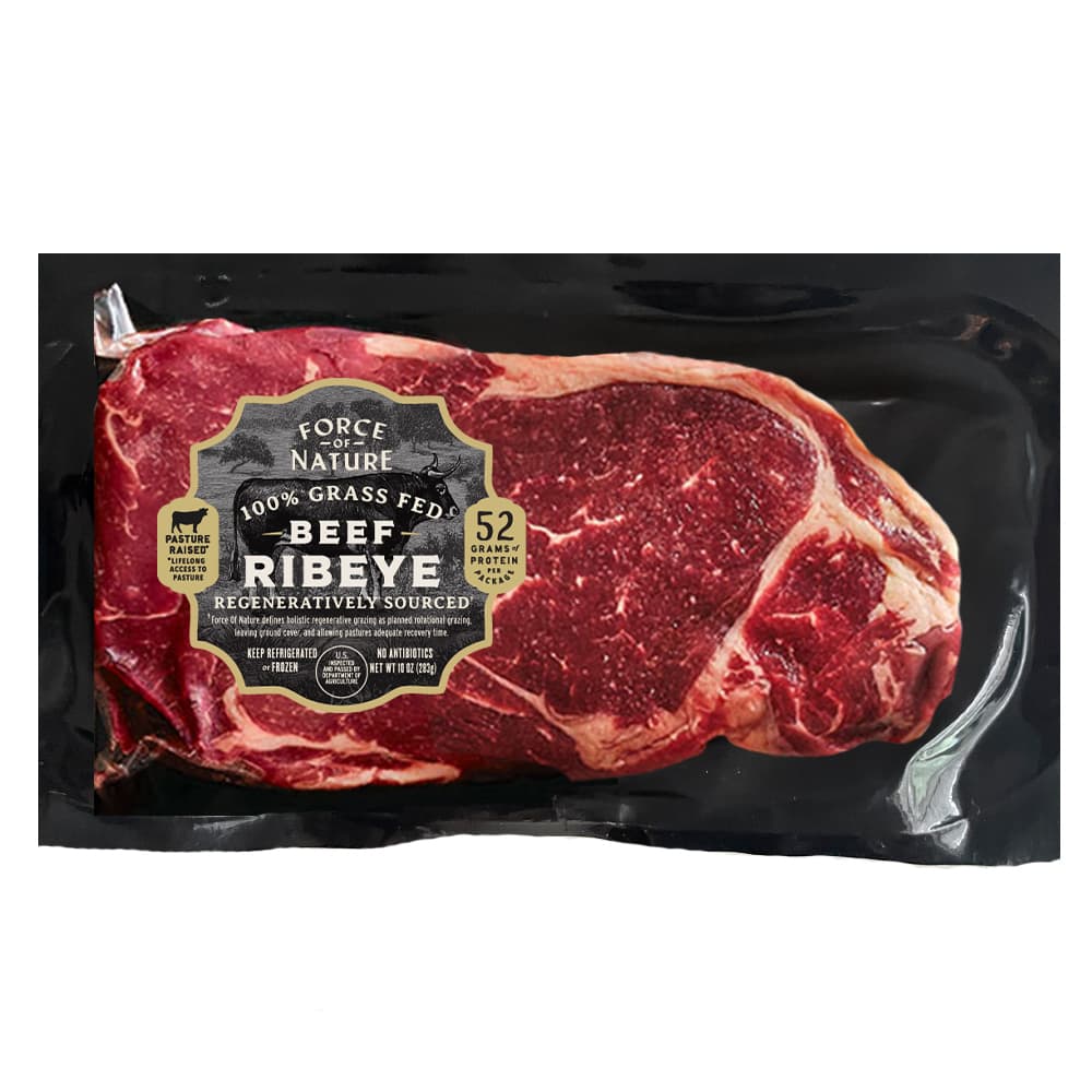 Grass Fed Beef Ribeye Steak - view 1