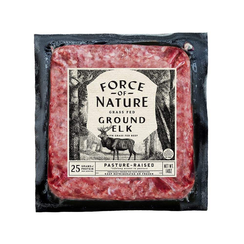 Grass Fed Ground Elk - view 1