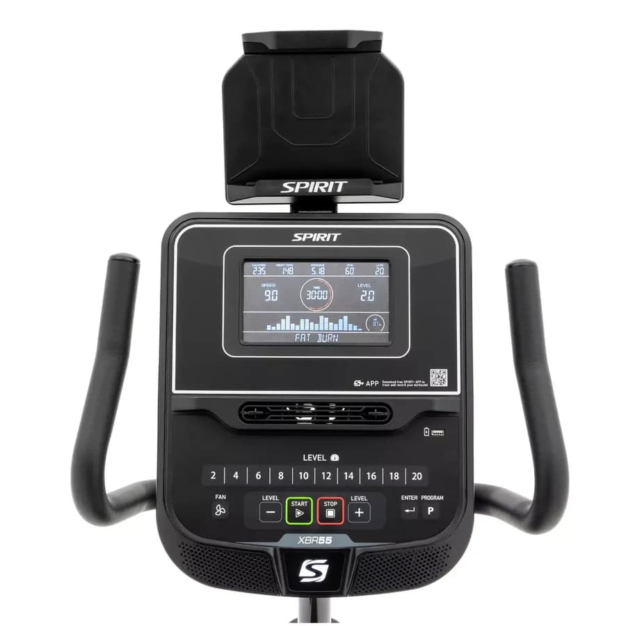 Spirit XBR55 Recumbent Bike - view 5