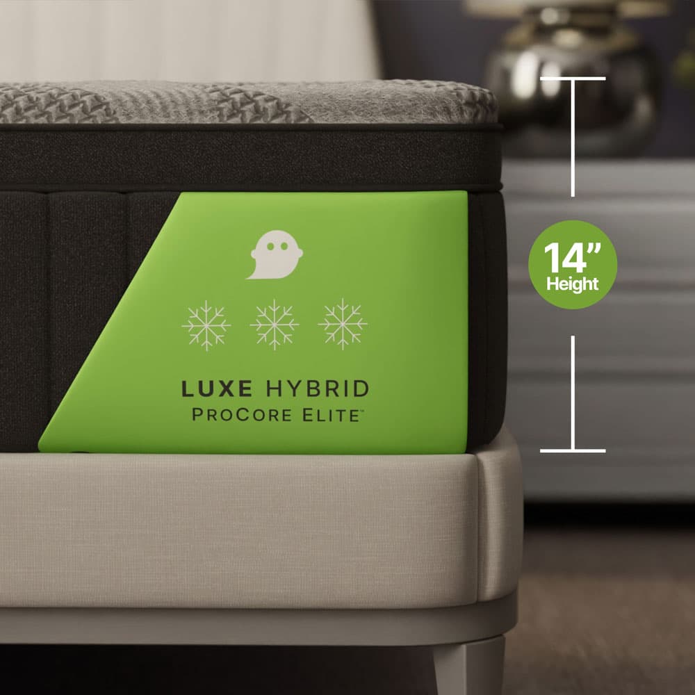 GhostBed Luxe Hybrid Mattress - view 3