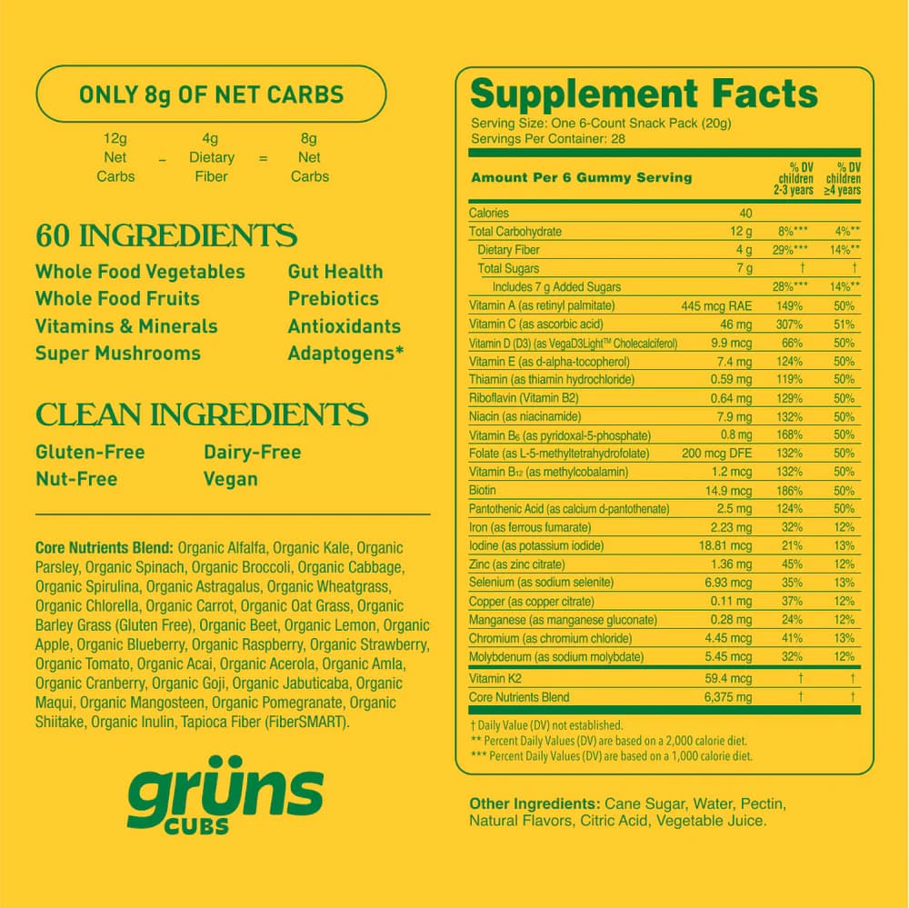 Grüns Cubs - Low Sugar - view 2