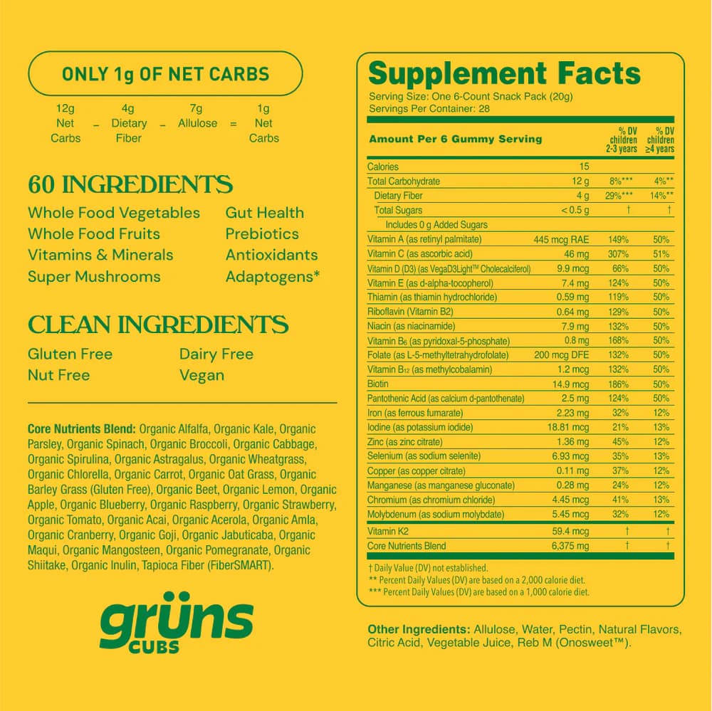 Grüns Cubs - Sugar-Free - view 2