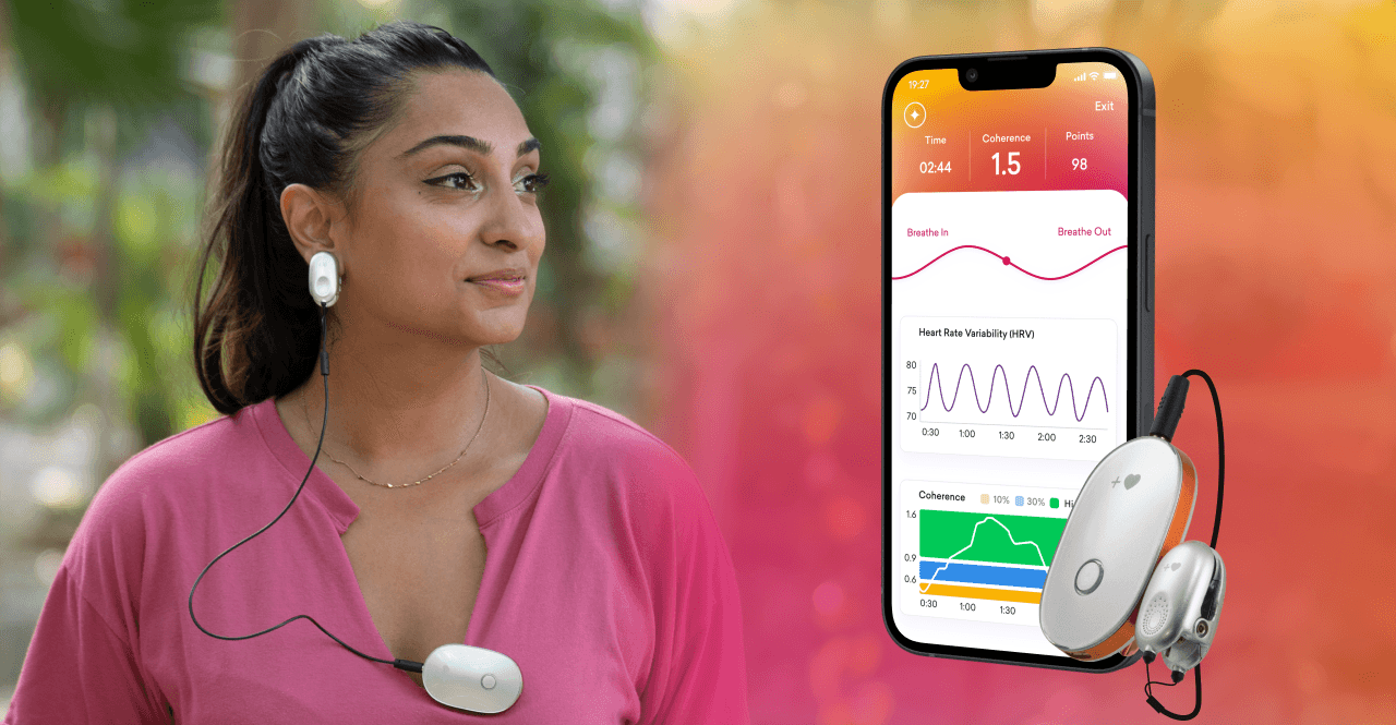 The Inner Balance™ Coherence Plus Sensor and HeartMath® App - view 3