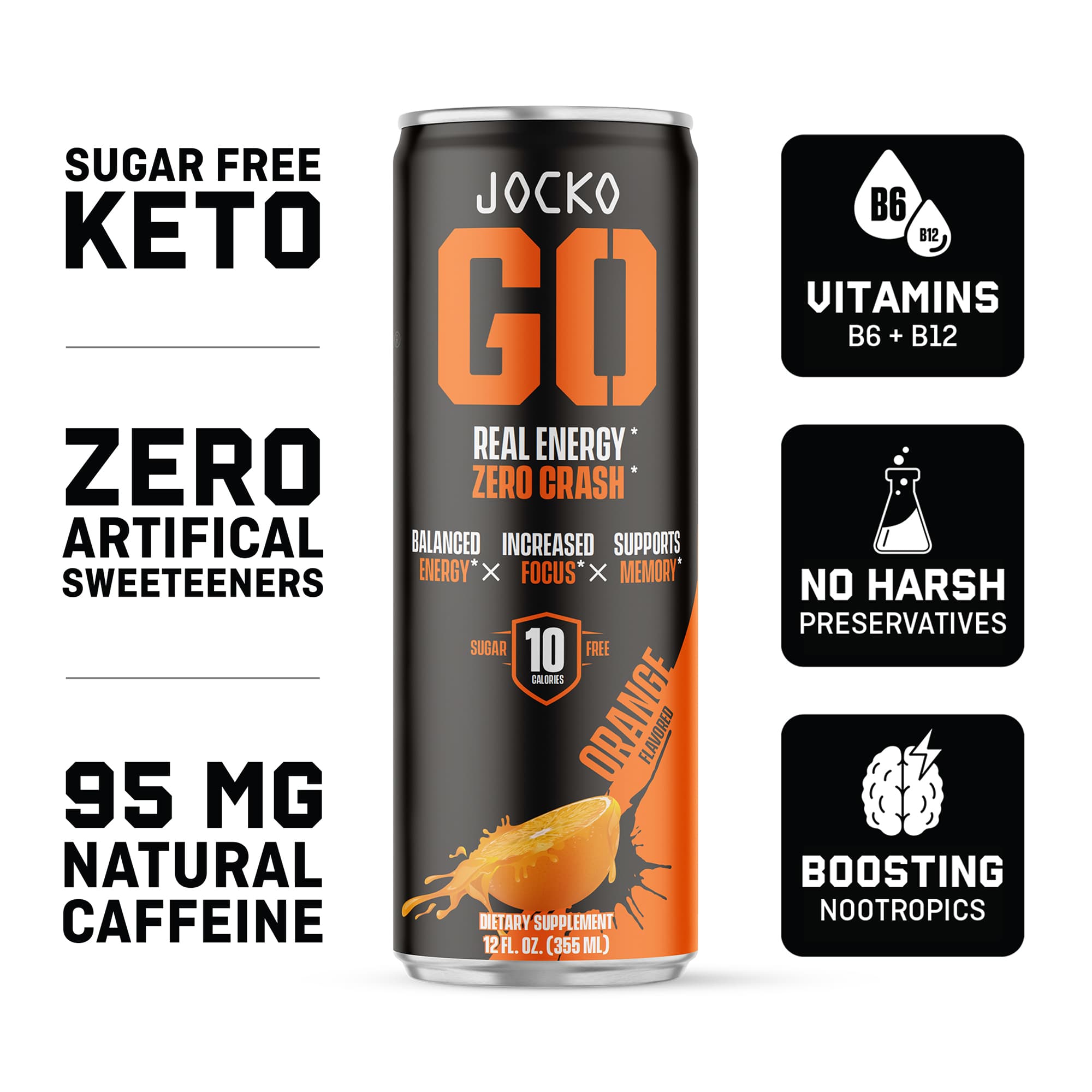 JOCKO GO ENERGY DRINK 12-PACK - view 2