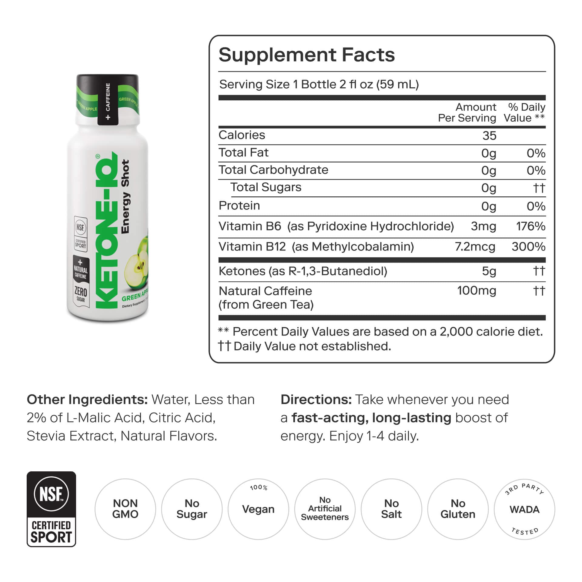 Ketone-IQ +Caffeine Shot Variety - view 6