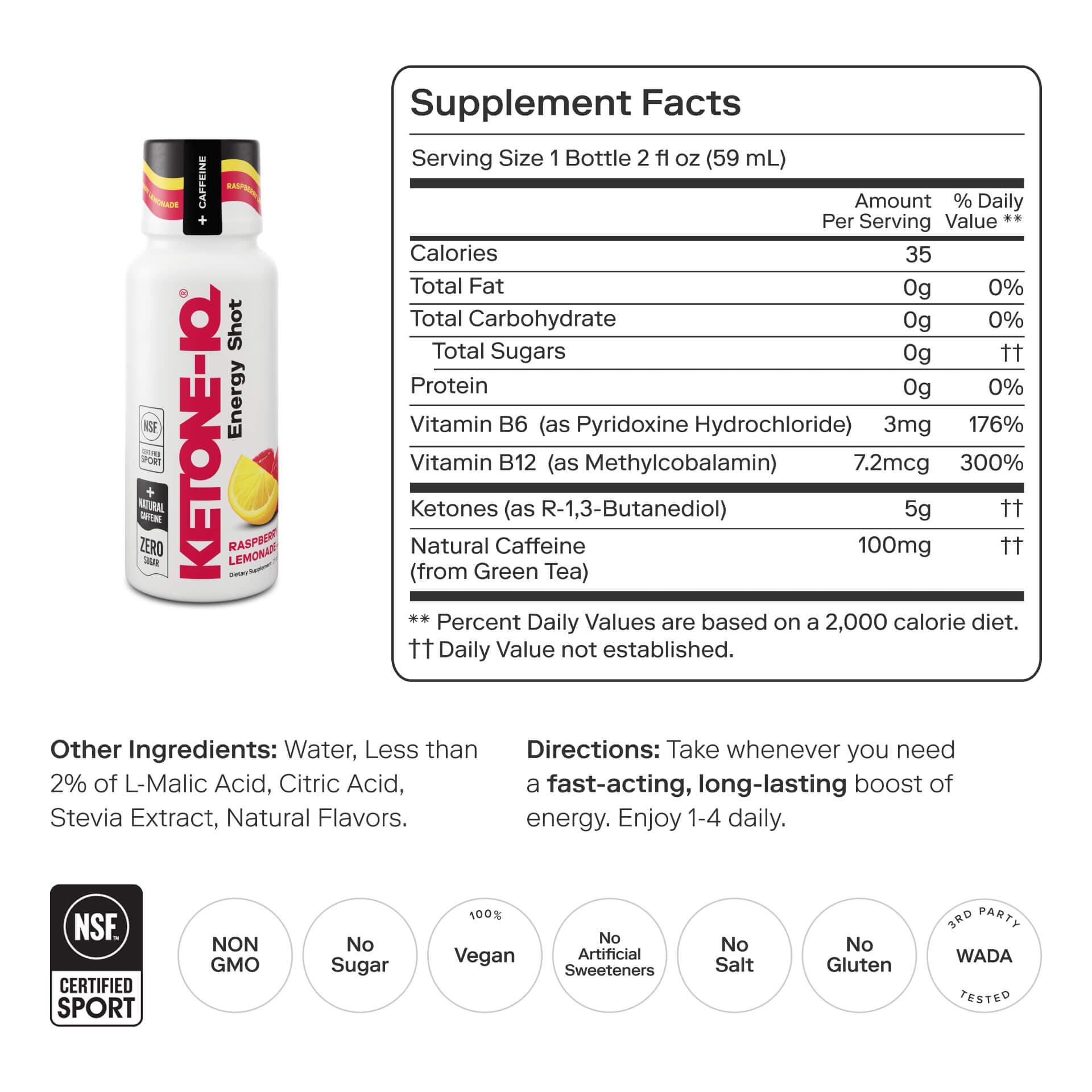 Ketone-IQ +Caffeine Shot Variety - view 5