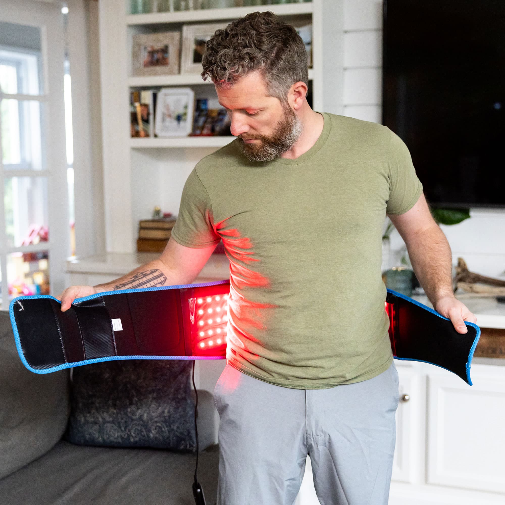 AllevaRed Light Therapy Belt - view 2