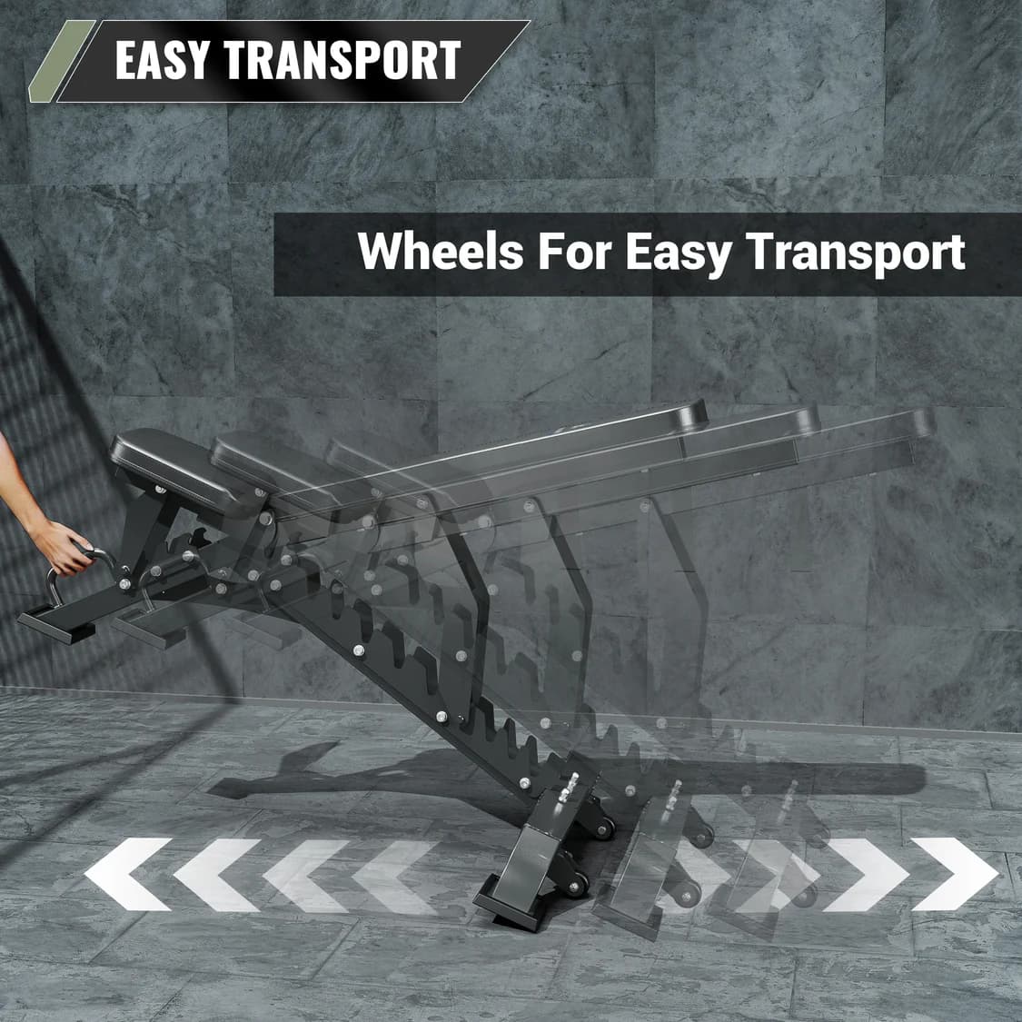 Major Fitness Adjustable Bench - view 4