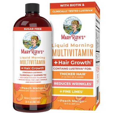 Product image for Liquid Morning Multivitamin + Hair Growth