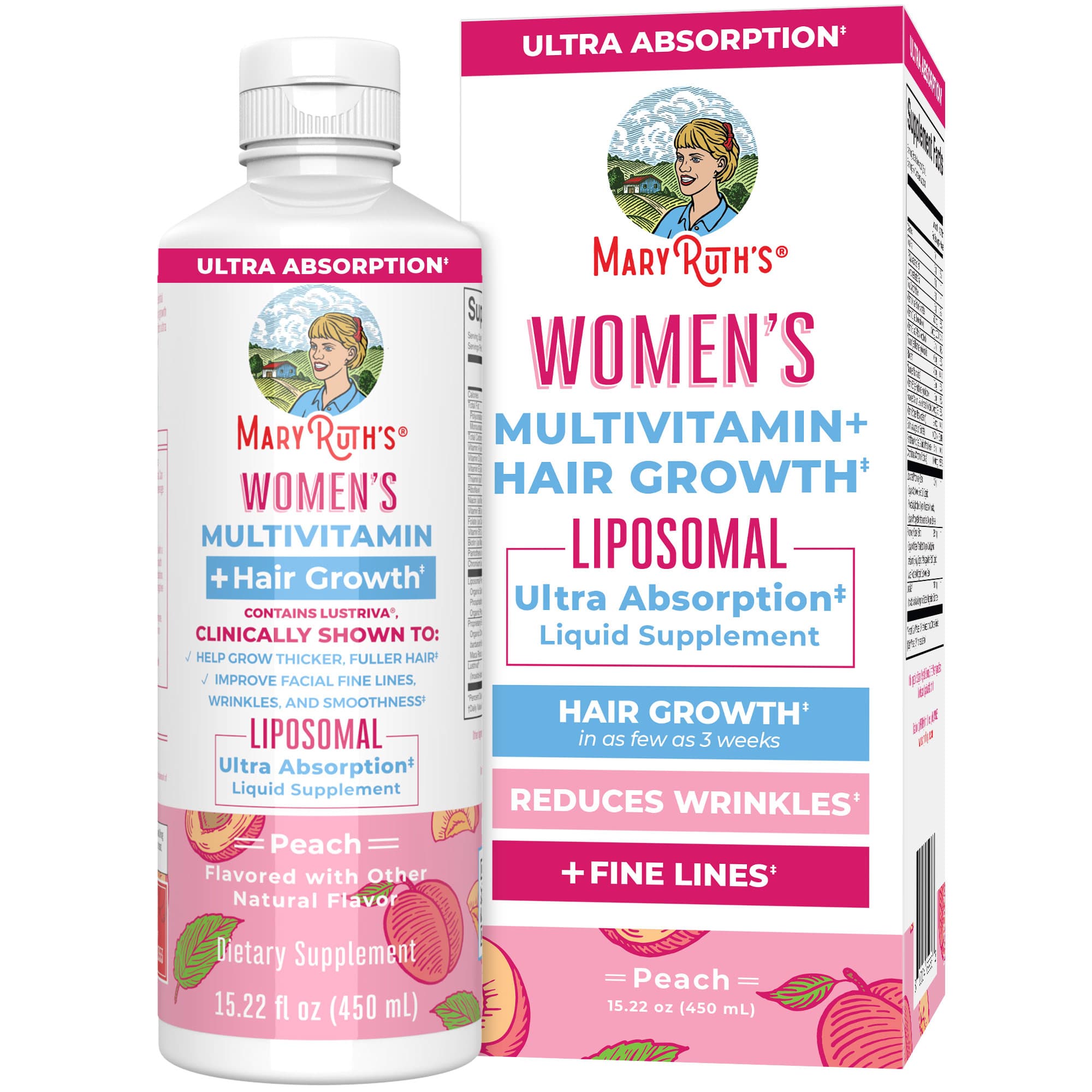 Women's Multivitamin + Hair Growth Liposomal - view 1