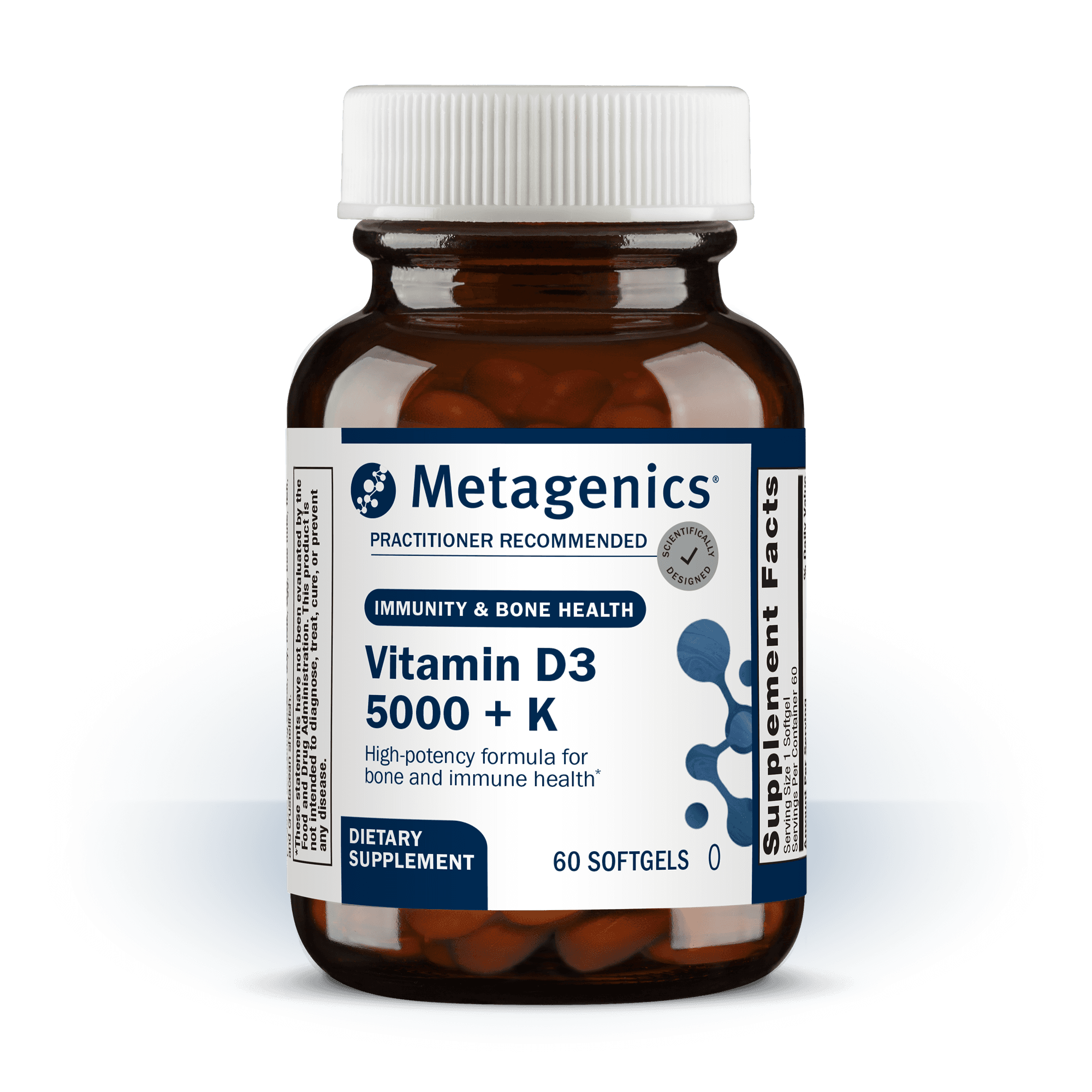 Vitamin D5,000 + K - view 1